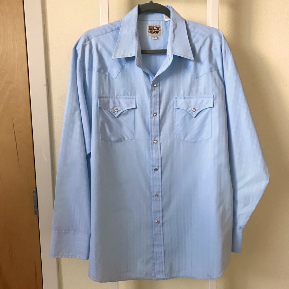 Vintage Ely Cattleman Pearl snap western shirt